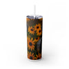 Skinny Tumbler with Straw – 20 oz Stainless Steel Cup