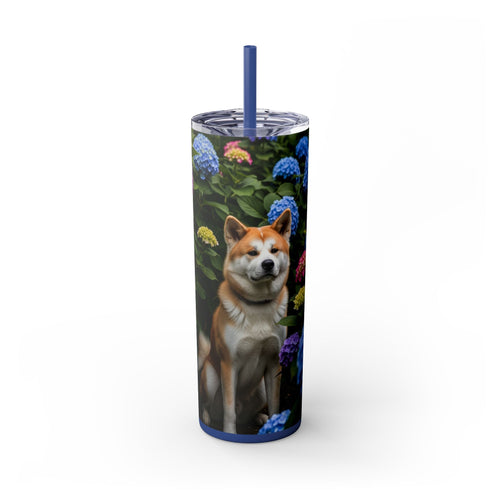 Skinny Tumbler with Straw – 20 oz Stainless Steel Cup