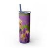 Skinny Tumbler with Straw – 20 oz Stainless Steel Cup