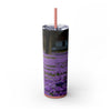 Skinny Tumbler with Straw – 20 oz Stainless Steel Cup