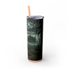 Skinny Tumbler with Straw – 20 oz Stainless Steel Cup