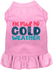 Not Made for Cold Weather Pet Dress