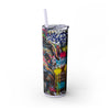Skinny Tumbler with Straw – 20 oz Stainless Steel Cup