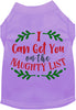 Can Get You on the List Christmas Pet Shirt