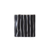 Hand Painted Black And White Striped Ceramic Vase Living Room Desktop Bookcase
