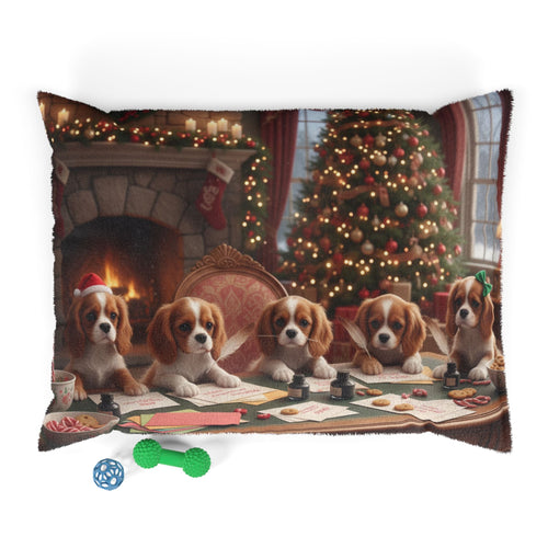 Cavalier King Charles Spaniels Letters to Santa Pet Bed
