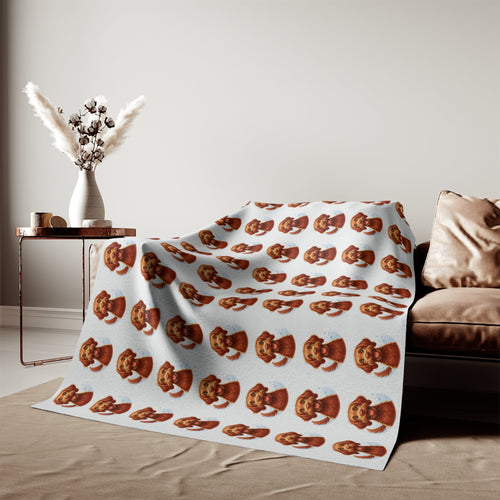 Sweatshirt Blanket – Plush Fleece Throw, 2 Size Options