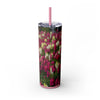 Skinny Tumbler with Straw – 20 oz Stainless Steel Cup
