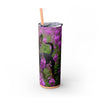 Skinny Tumbler with Straw – 20 oz Stainless Steel Cup