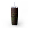 Skinny Tumbler with Straw – 20 oz Stainless Steel Cup