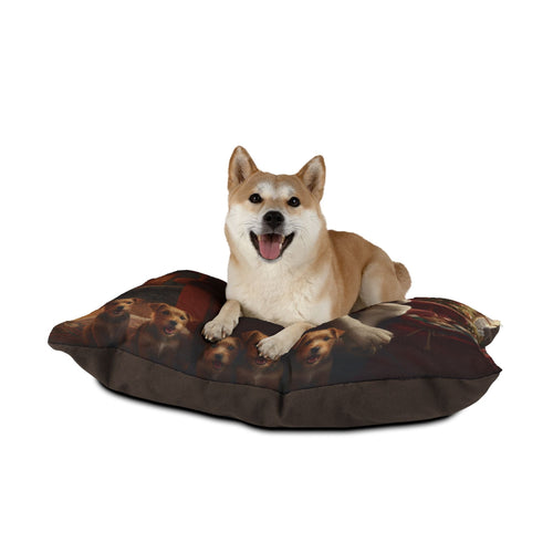 Milk and Cookies with Santa Pet Bed