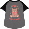 Beary Christmas Pet Raglan Shirt
