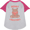 Beary Christmas Pet Raglan Shirt