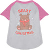 Beary Christmas Pet Raglan Shirt