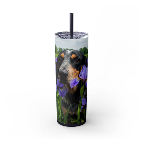 Skinny Tumbler with Straw – 20 oz Stainless Steel Cup