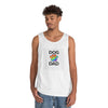 Pride Dog Dad Unisex Heavy Cotton Tank Top (9 Colors)