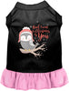 Owl I Want For Christmas Pet Dress