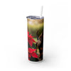 Skinny Tumbler with Straw – 20 oz Stainless Steel Cup