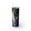 Skinny Tumbler with Straw – 20 oz Stainless Steel Cup