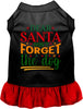 Don't Forget the Dog! Christmas Pet Dress
