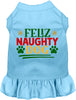 Feliz Naughty Dog Christmas Pet Dress