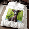 Sweatshirt Blanket – Plush Fleece Throw, 2 Size Options