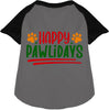 Happy Pawlidays Pet Raglan Shirt
