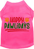 Happy Pawlidays Pet Shirt