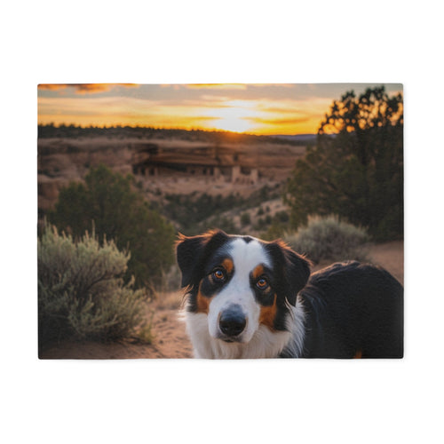 English Shepherd Dog Blanket