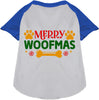 Merry Woofmas Pet Raglan Shirt