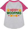 Merry Woofmas Pet Raglan Shirt