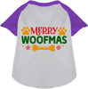 Merry Woofmas Pet Raglan Shirt
