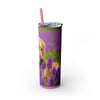 Skinny Tumbler with Straw – 20 oz Stainless Steel Cup
