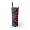 Skinny Tumbler with Straw – 20 oz Stainless Steel Cup