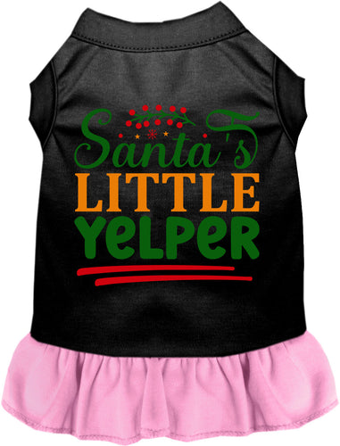 Santa's Little Yelper Pet Dress
