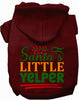Santa's Little Yelper Christmas Pet Hoodie