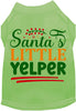Santa's Little Yelper Pet Shirt