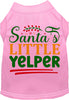 Santa's Little Yelper Pet Shirt