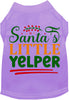 Santa's Little Yelper Pet Shirt