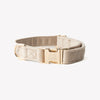 'Sand' - Velvet Dog Collar