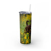 Skinny Tumbler with Straw – 20 oz Stainless Steel Cup