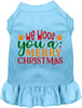 We Woof You a Merry Christmas Pet Dress