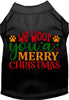 We Woof You a Merry Christmas Pet Shirt
