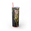Skinny Tumbler with Straw – 20 oz Stainless Steel Cup