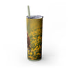 Skinny Tumbler with Straw – 20 oz Stainless Steel Cup