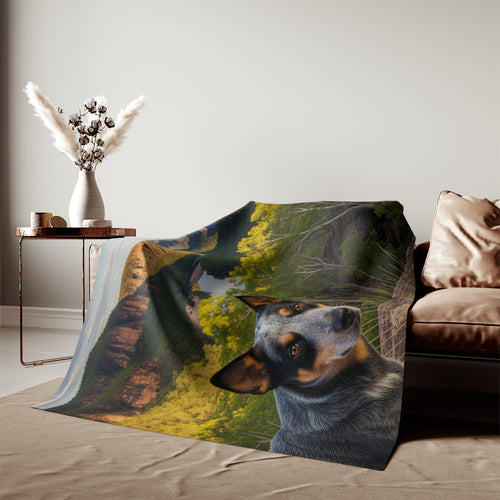 Australian Cattle Dog Blanket
