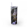 Skinny Tumbler with Straw – 20 oz Stainless Steel Cup