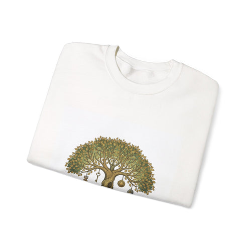 Crewneck Sweatshirt — Embrace Your Path Tree of Life Graphic