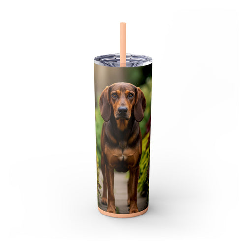 Skinny Tumbler with Straw – 20 oz Stainless Steel Cup