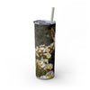 Skinny Tumbler with Straw – 20 oz Stainless Steel Cup